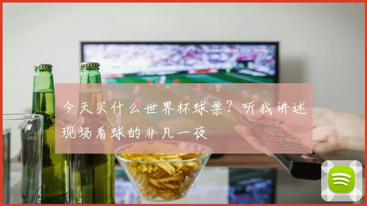今天买什么世界杯球票?听我讲述现场看球的非凡一夜